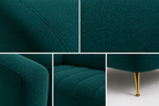 Azure Curve Sofa