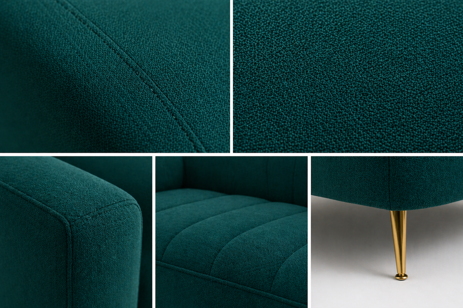 Azure Curve Sofa