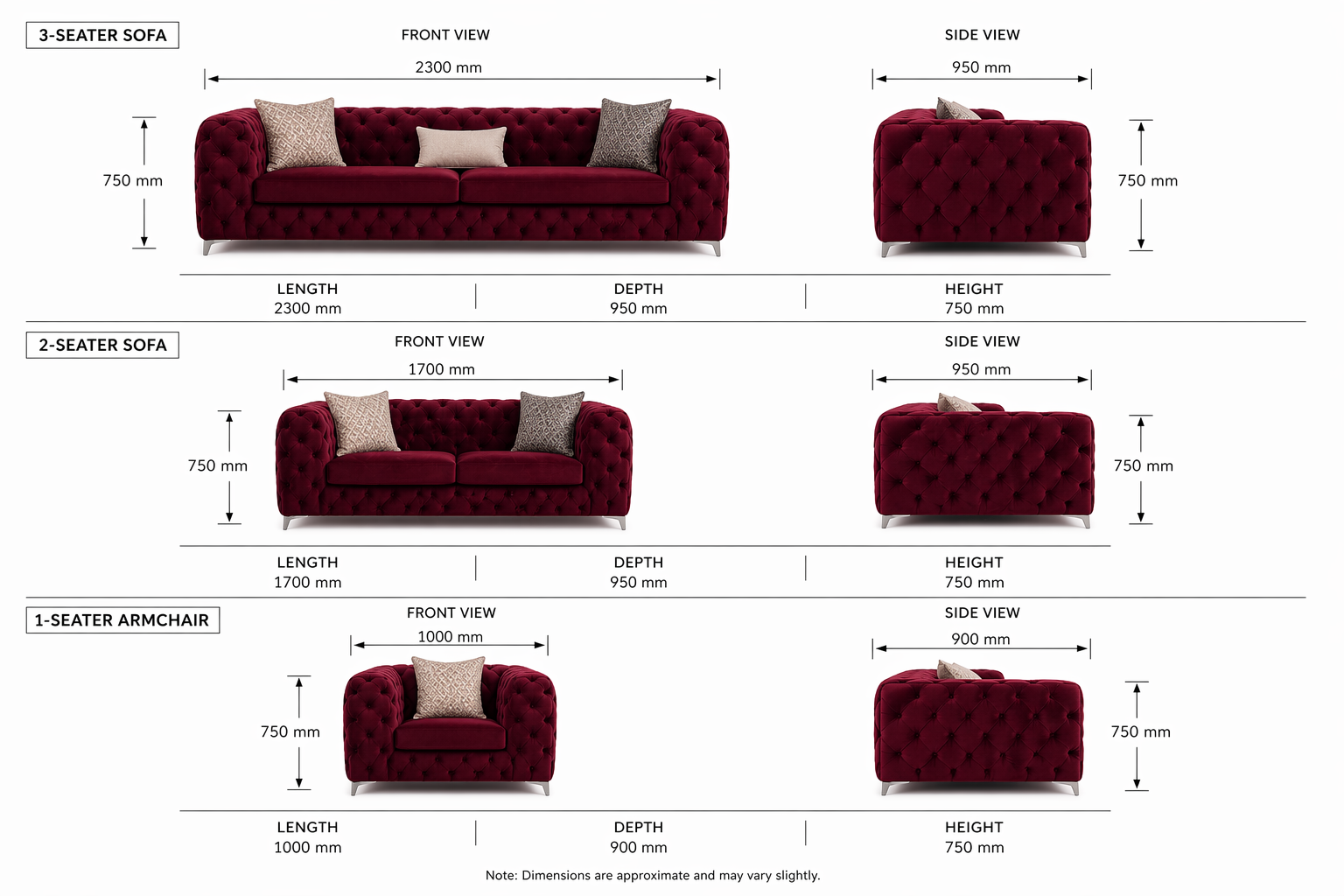 Velvet Royale Sofa