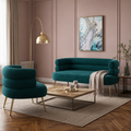 Azure Curve Sofa