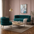 Azure Curve Sofa