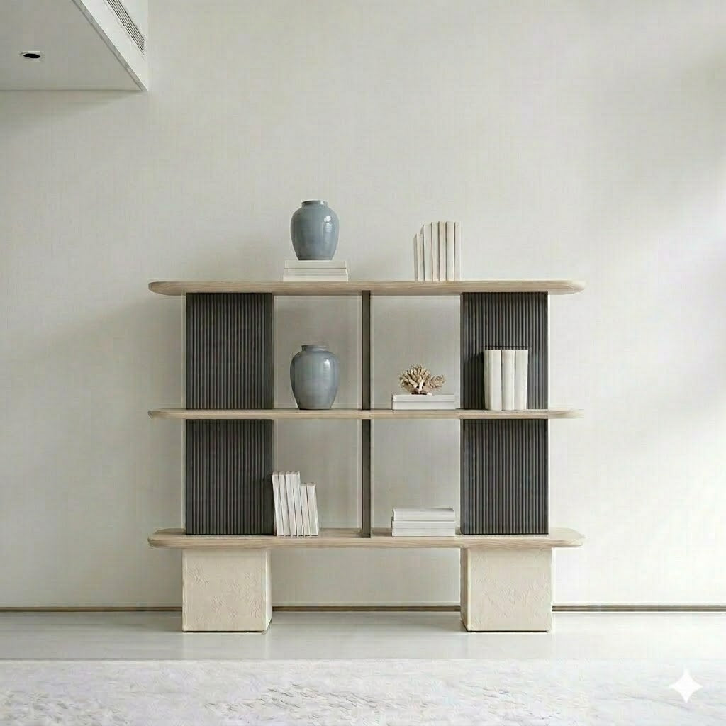 Sculta Aura Fluted Open 2 Display ShelfBold