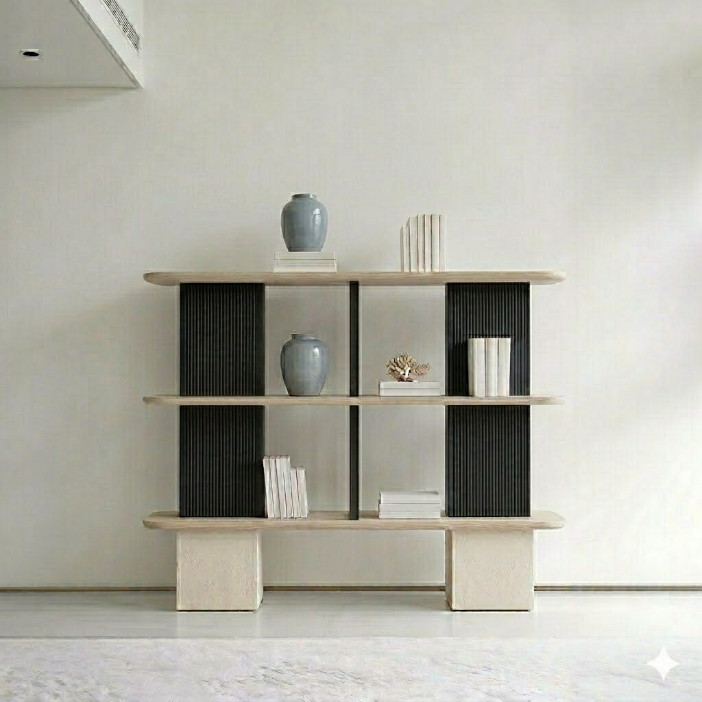 Sculta Aura Fluted Open 2 Display ShelfBold