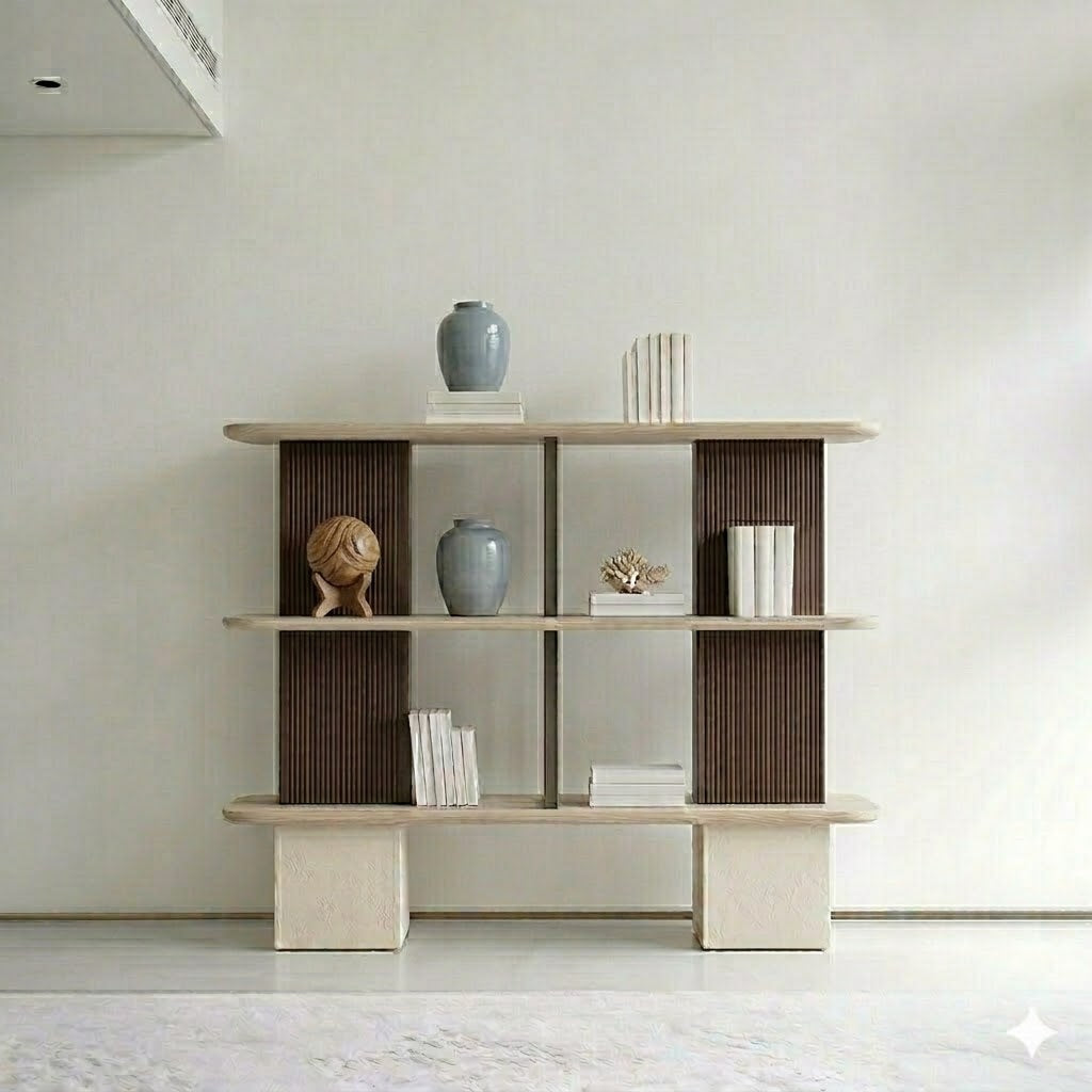 Sculta Aura Fluted Open 2 Display ShelfBold