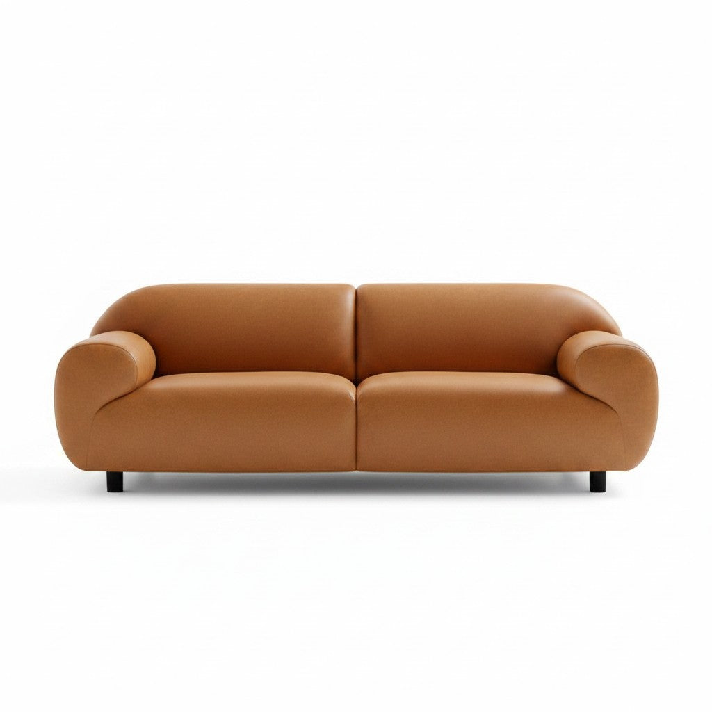 Nova Modern Leather Sofa