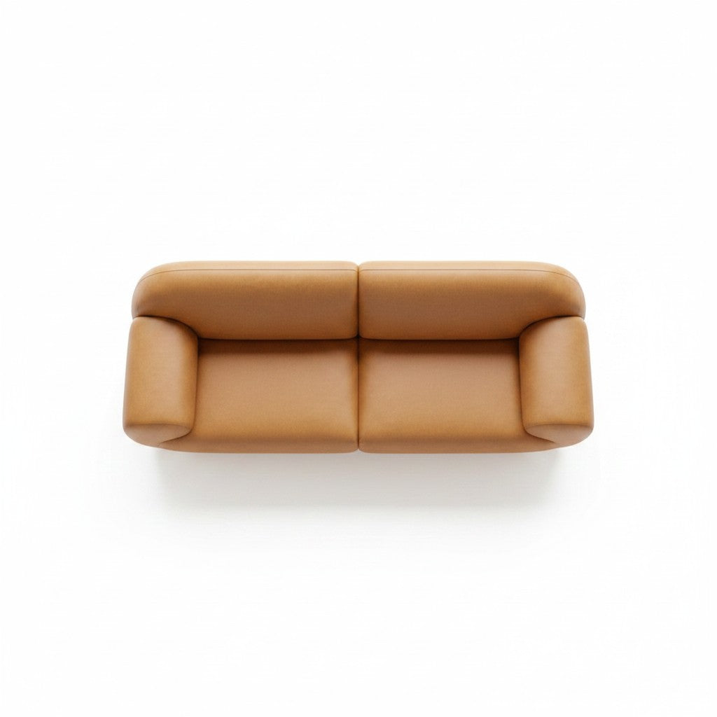 Nova Modern Leather Sofa