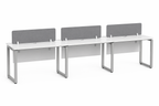 ALTIS Series – Cluster of 3 Linear Workstation