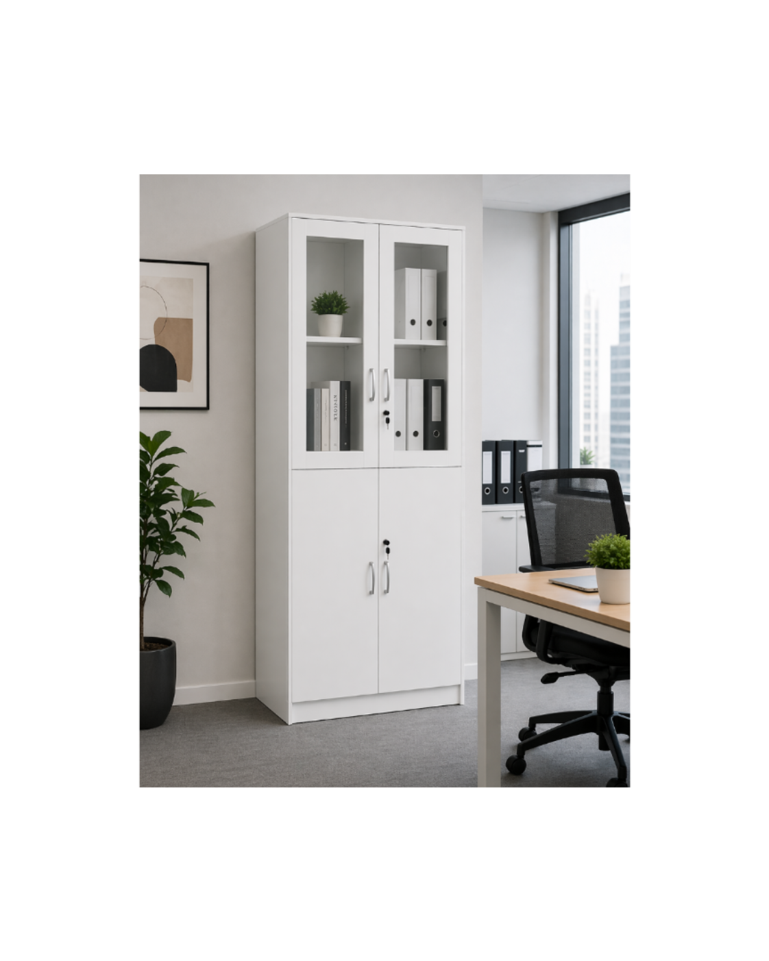 ALTIS Series – Glass Storage Cabinet