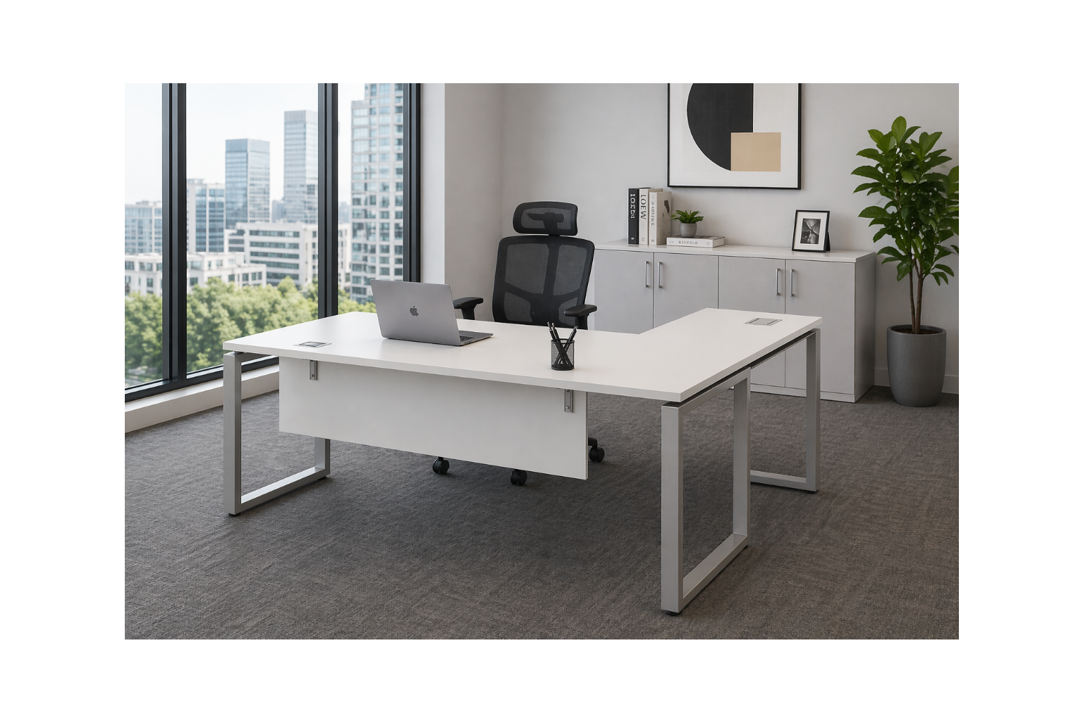 ALTIS Series – Manager Desk (L-Shape)