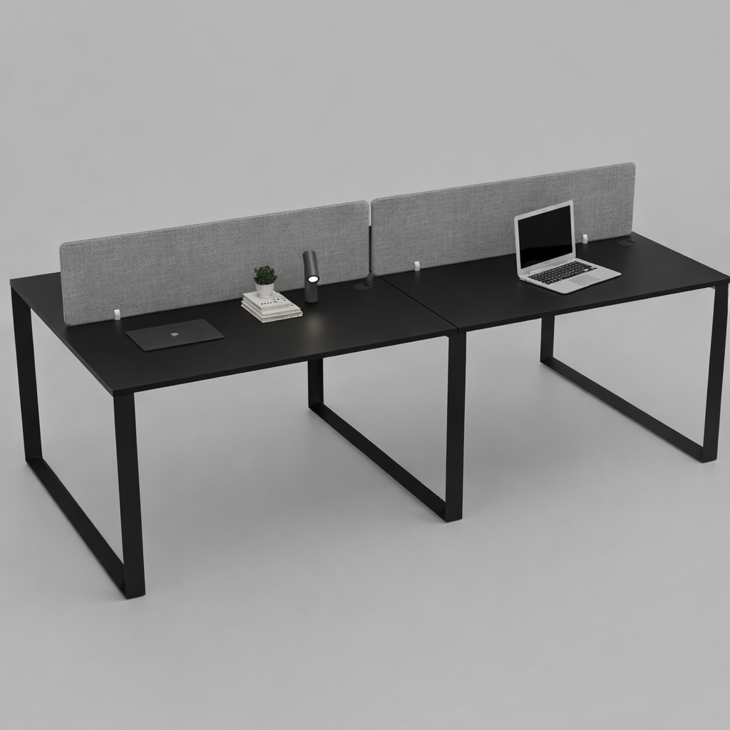 Vyra Series – 4-Seater Workstation Cluster