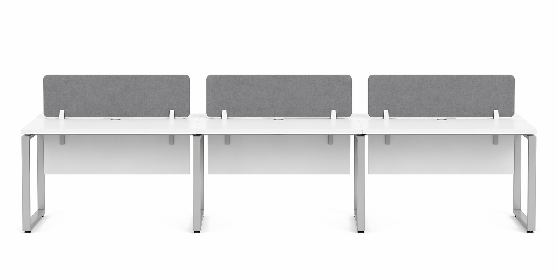 ALTIS Series – Cluster of 3 Linear Workstation