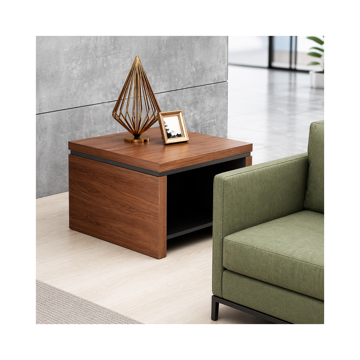AURIX Series – Coffee Table with Open Storage