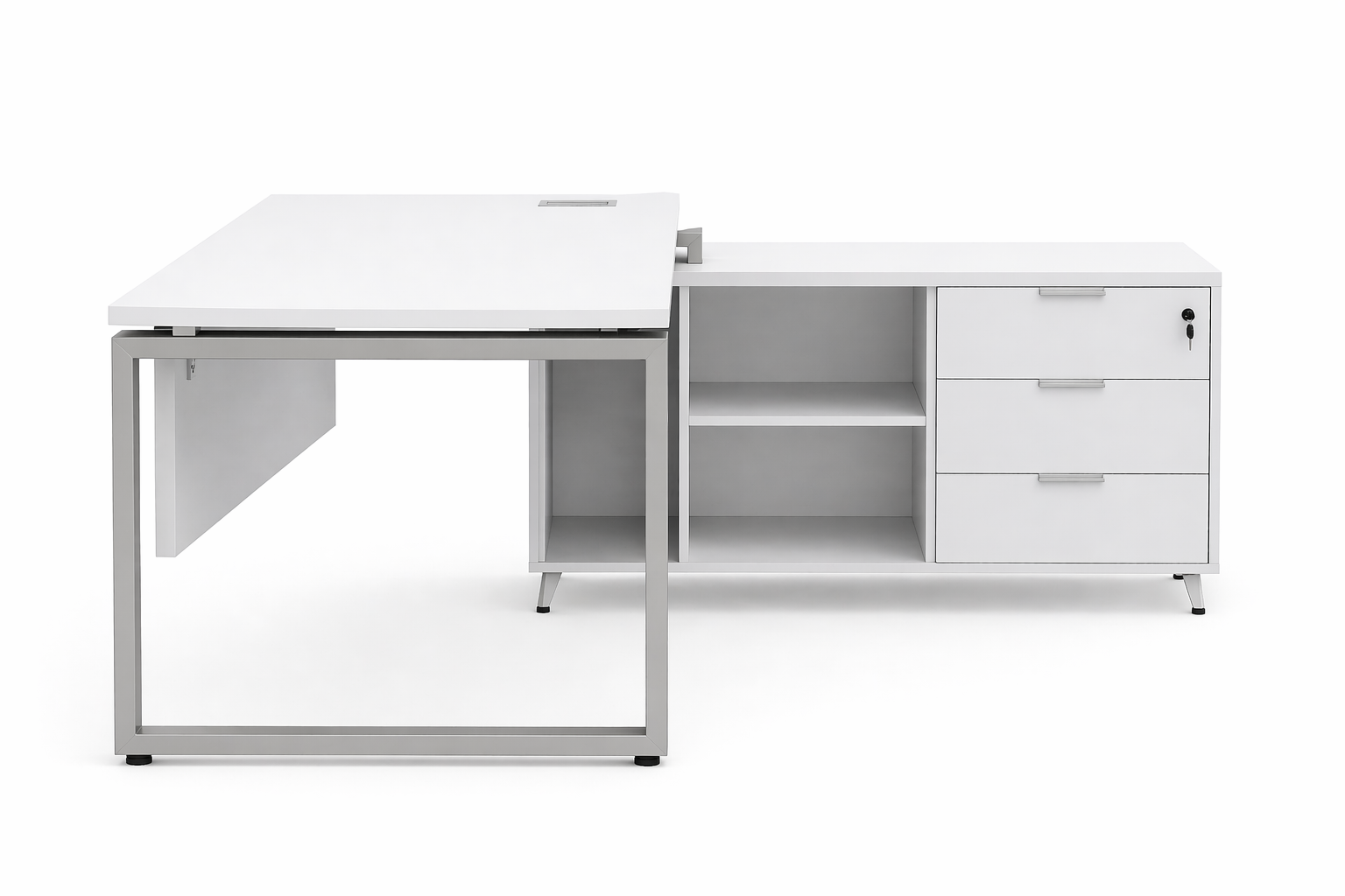 ALTIS Series – Manager Desk with Side Storage