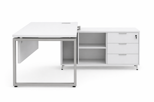 ALTIS Series – Manager Desk with Side Storage