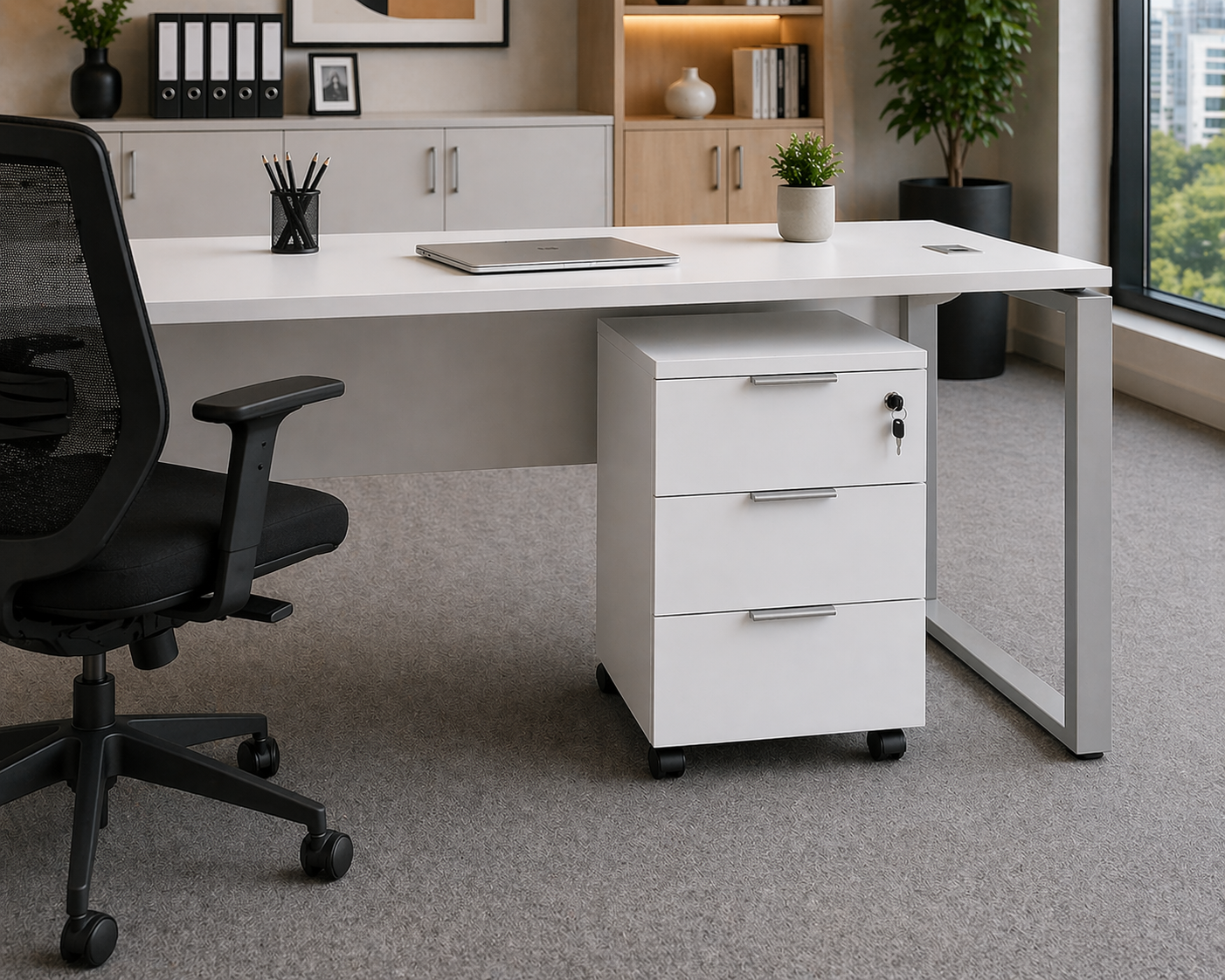 ALTIS Series – Mobile Pedestal (3 Drawer Storage Unit)