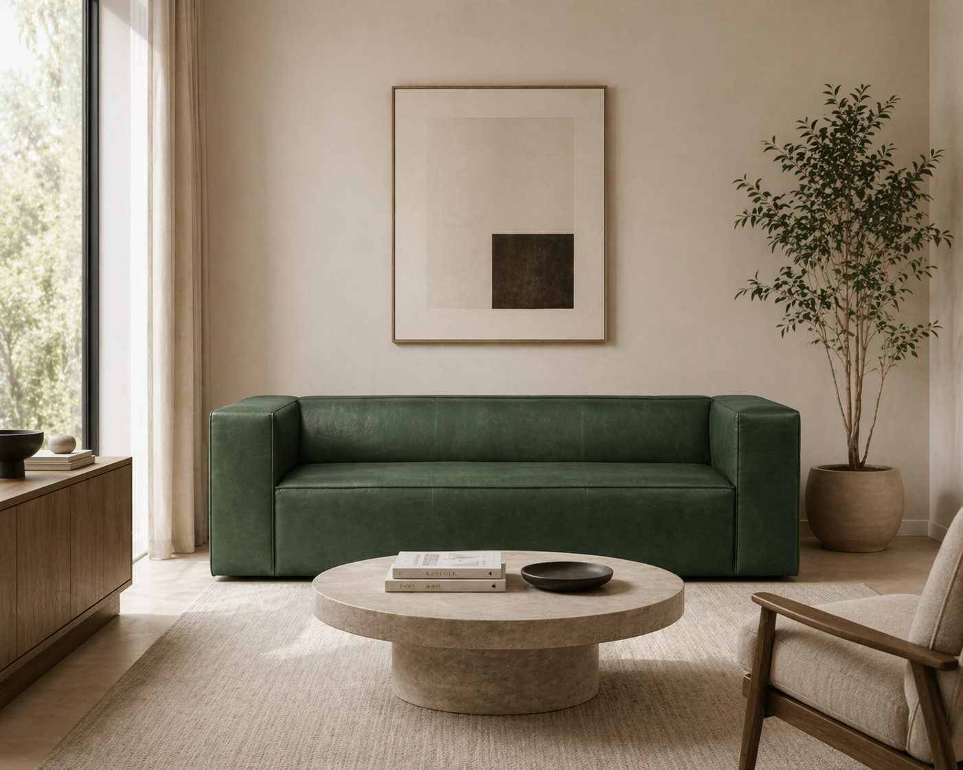 Emerald Luxe Sofa