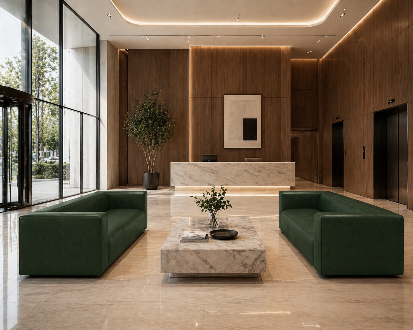 Emerald Luxe Sofa