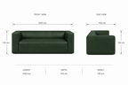 Emerald Luxe Sofa