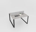 Vyra Series – 2-Person Face-to-Face Workstation Cluster