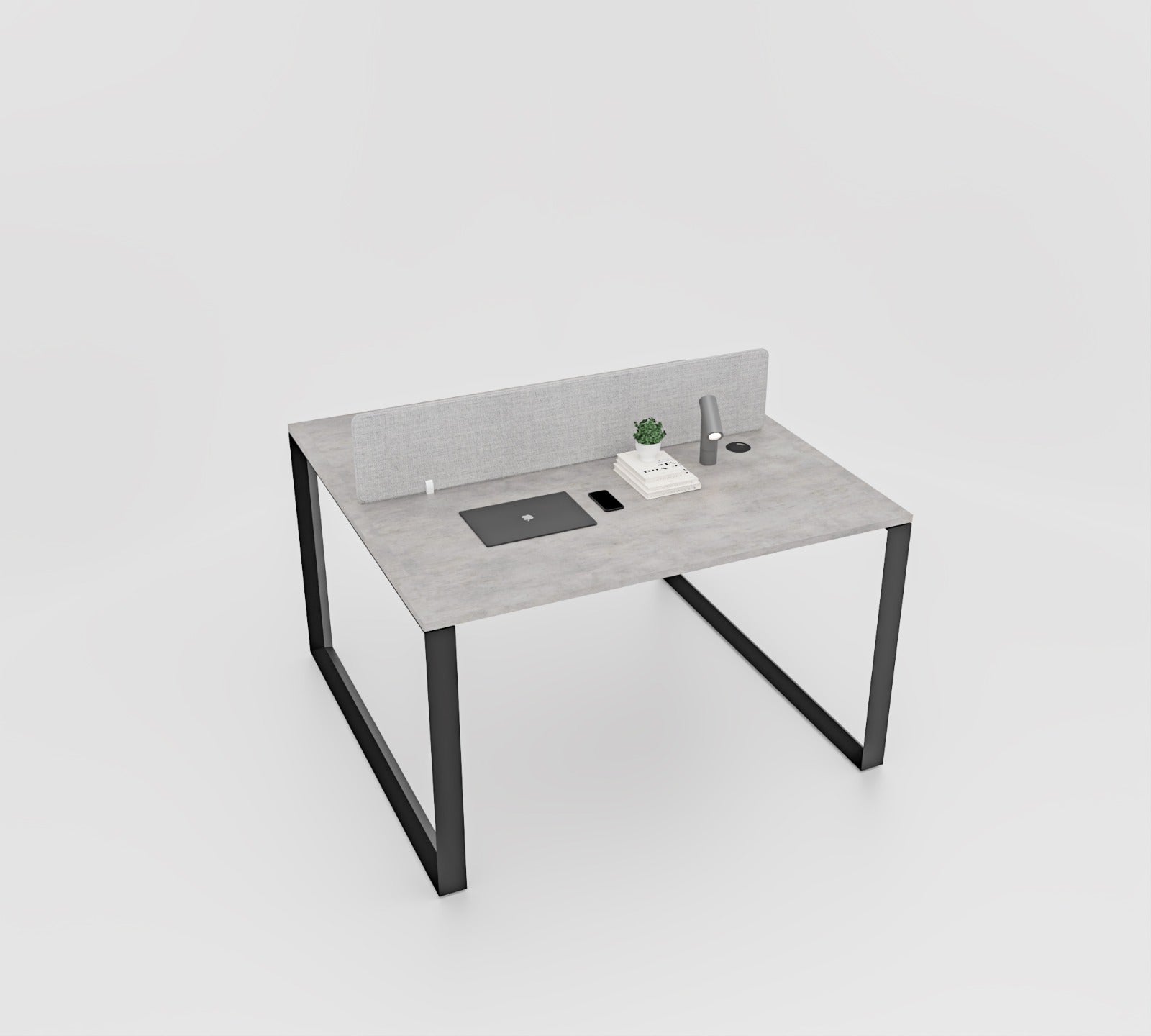 Vyra Series – 2-Person Face-to-Face Workstation Cluster