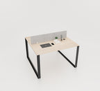 Vyra Series – 2-Person Face-to-Face Workstation Cluster