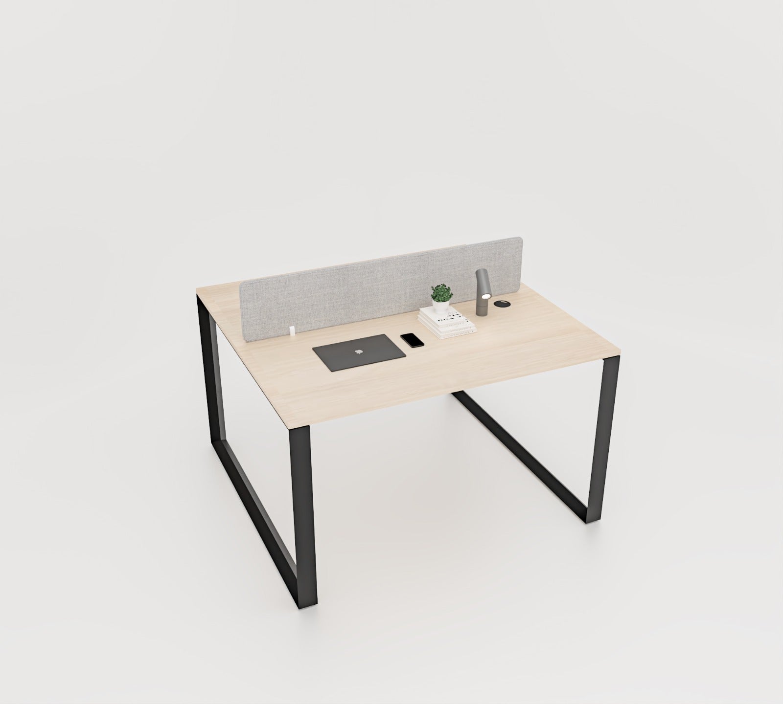 Vyra Series – 2-Person Face-to-Face Workstation Cluster