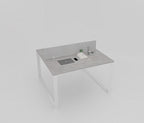 Vyra Series – 2-Person Face-to-Face Workstation Cluster