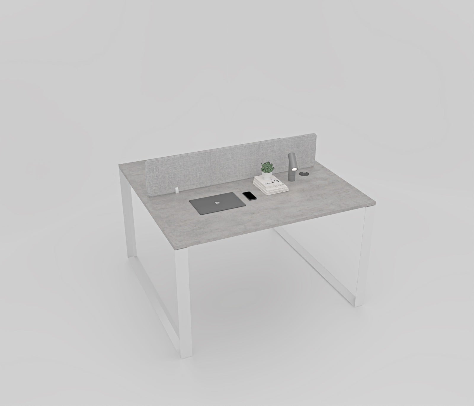 Vyra Series – 2-Person Face-to-Face Workstation Cluster