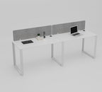 Vyra Series – 2-Seater Side-by-Side Workstation Cluster