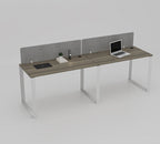 Vyra Series – 2-Seater Side-by-Side Workstation Cluster