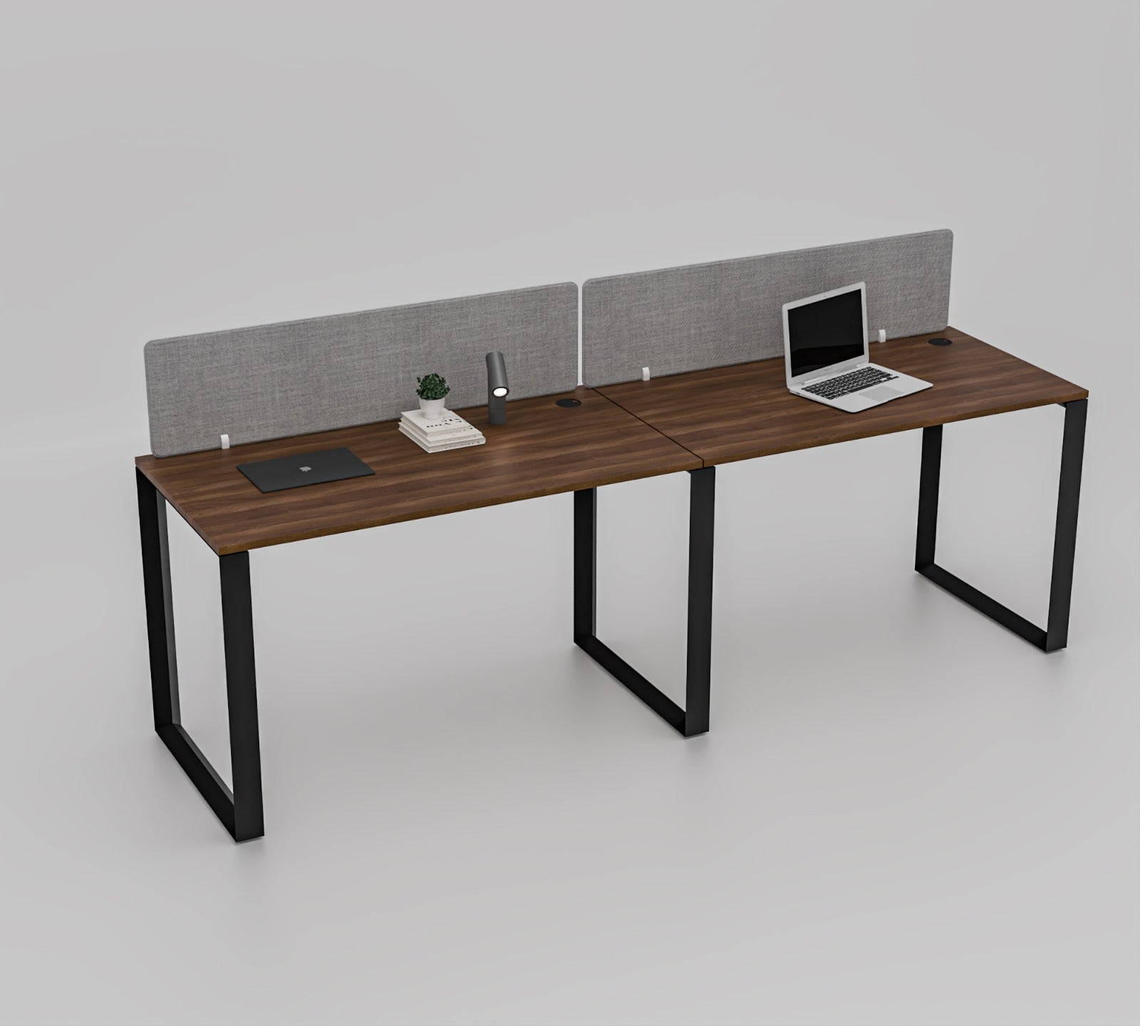 Vyra Series – 2-Seater Side-by-Side Workstation Cluster