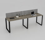 Vyra Series – 2-Seater Side-by-Side Workstation Cluster
