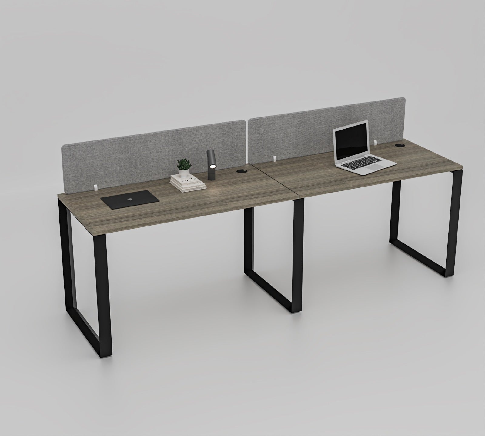 Vyra Series – 2-Seater Side-by-Side Workstation Cluster