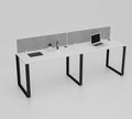 Vyra Series – 2-Seater Side-by-Side Workstation Cluster