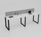 Vyra Series – 2-Seater Side-by-Side Workstation Cluster