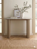 Sculta Aura Fluted Marble Console Table