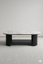 Aura Fluted Marble Centre Table