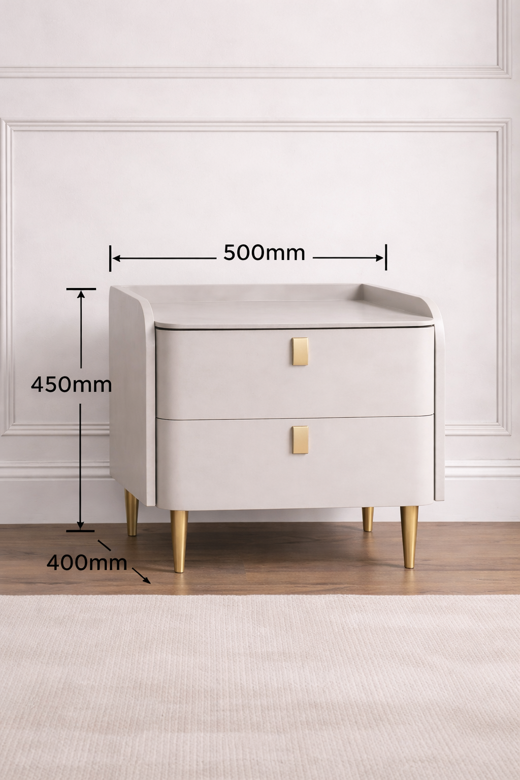 Sculta Aura Bedside Table