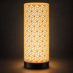 HexaLume 3D printed lamp: close-up of the 3D printed texture