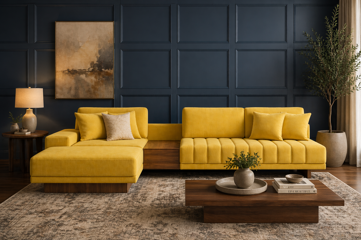 Auro L-Shape Modular Sofa