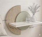 Sculta Lura Wall mounted side table