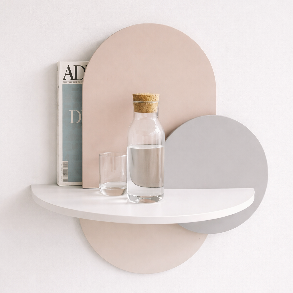 Sculta Aura Wall mounted side table