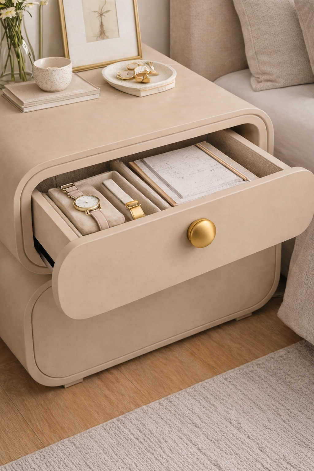 Sculta Modern Bedside Table